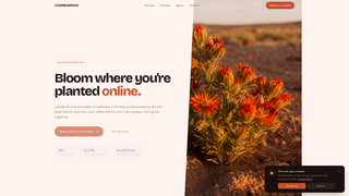 Screenshot of cosmikaroha.com