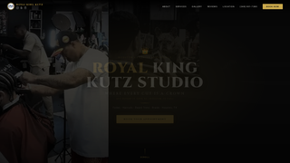 Screenshot of royalkingkutz.com