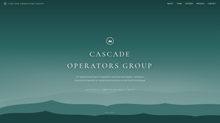 Screenshot of cascadeoperatorsgroup.com