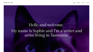Thumbnail of sophiemclark.com