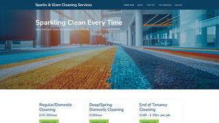 Thumbnail of sparksandglamcleaning.com