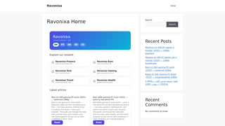 Thumbnail of ravonixa.com