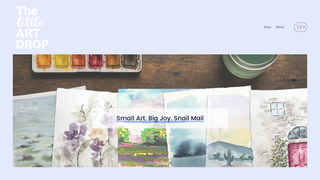 Thumbnail of thelittleartdrop.com
