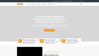 Thumbnail of noventramarble.com
