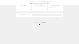 Thumbnail of creativecoreinternational.com