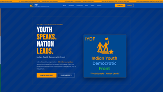 Screenshot of indianydf.org