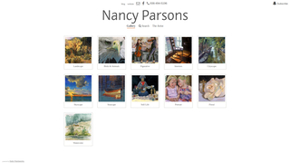 Thumbnail of nancyparsonspainting.com