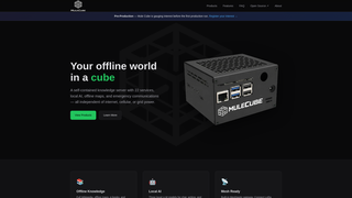 Screenshot of mulecube.com