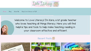 Thumbnail of loveliteracyblog.com