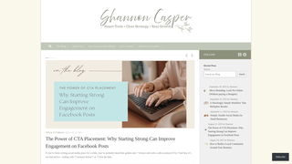 Thumbnail of shannoncasper.com