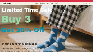 Thumbnail of twistysocks.com