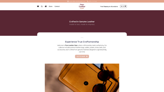 Thumbnail of pureleathergear.com