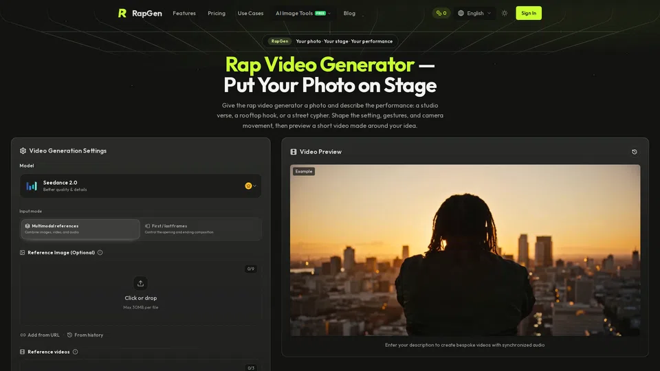 Site preview
