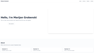 Thumbnail of marijangrobenski.com