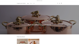Thumbnail of copperloomstudio.com