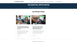Thumbnail of godigitalwithnitin.com