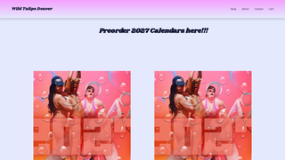 Screenshot of wildtulipsdenver.com