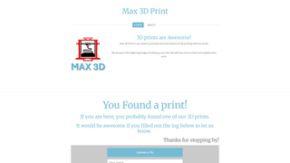 Thumbnail of max3dprint.net