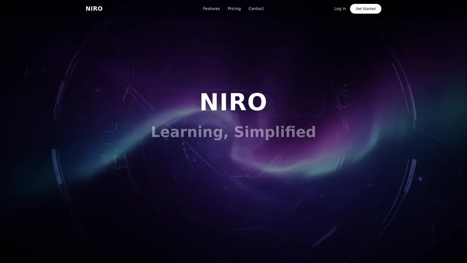 Screenshot of nirostudy.com