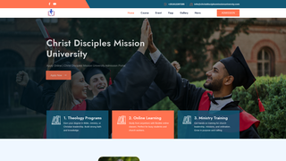 Thumbnail of christdisciplesmissionuniversty.com