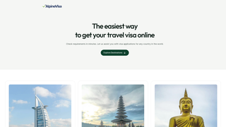 Thumbnail of alpinevisa.com