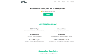 Thumbnail of justfaxnow.com