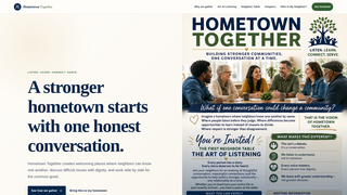 Screenshot of hometowntogether.com