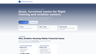 Thumbnail of altitudeaviationrentals.com