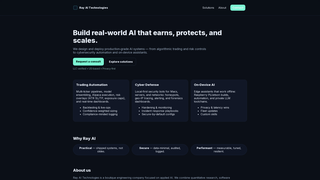 Thumbnail of rayaitechnologies.com