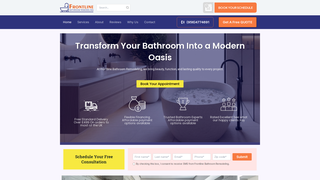 Thumbnail of frontline-bathrooms.com