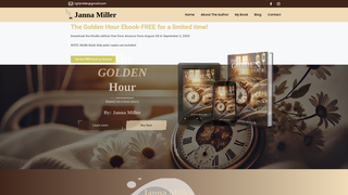Thumbnail of authorjannamiller.com