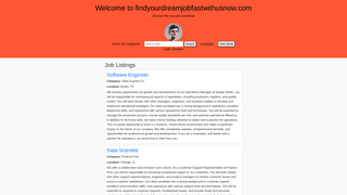 Thumbnail of findyourdreamjobfastwithusnow.com