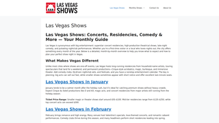 Thumbnail of las-vegas-shows.com