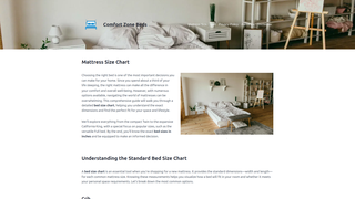 Thumbnail of bedsizecharts.com