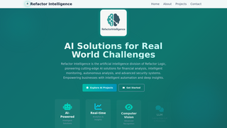 Thumbnail of refactorintelligence.com