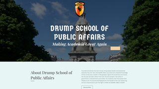 Thumbnail of drumpschoolofpublicaffairs.com