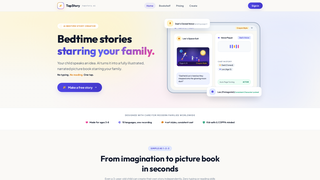 Screenshot of tapstory.ai