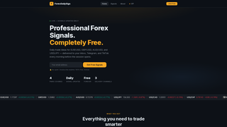 Screenshot of forexdailysigs.com