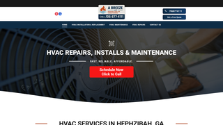 Thumbnail of abreezehvac.com