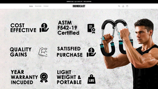 Thumbnail of ironbeastofficial.com