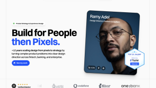 Screenshot of hereisramy.com