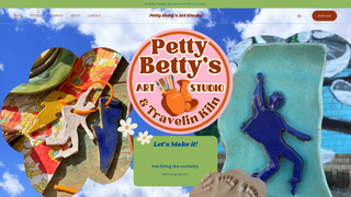 Thumbnail of pettybettyartstudio.com