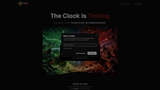 Screenshot of killmywebsite.com