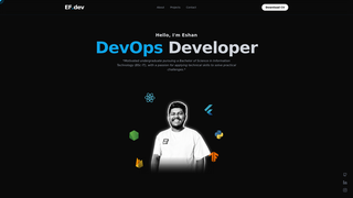 Screenshot of efdev.studio