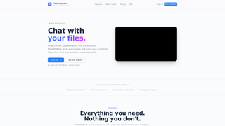 Screenshot of makemybase.com