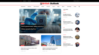 Thumbnail of britishoutlook.com