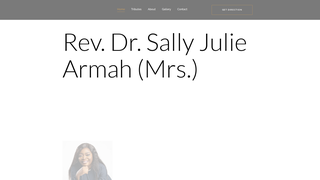 Thumbnail of revsallyjuliearmah.com