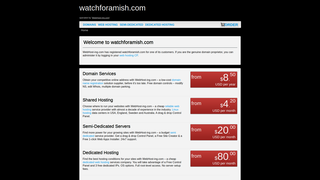 Thumbnail of watchforamish.com