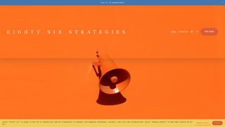 Thumbnail of eightysixstrategies.com
