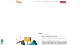 Thumbnail of maasaraswatiadvertising.com